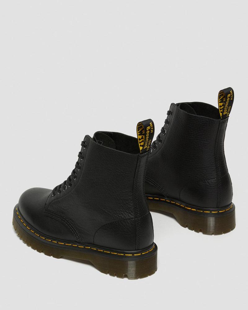 Dr Martens 1460 Pascal Bex Leren Veterlaarzen Heren Zwart | NL 285FDN